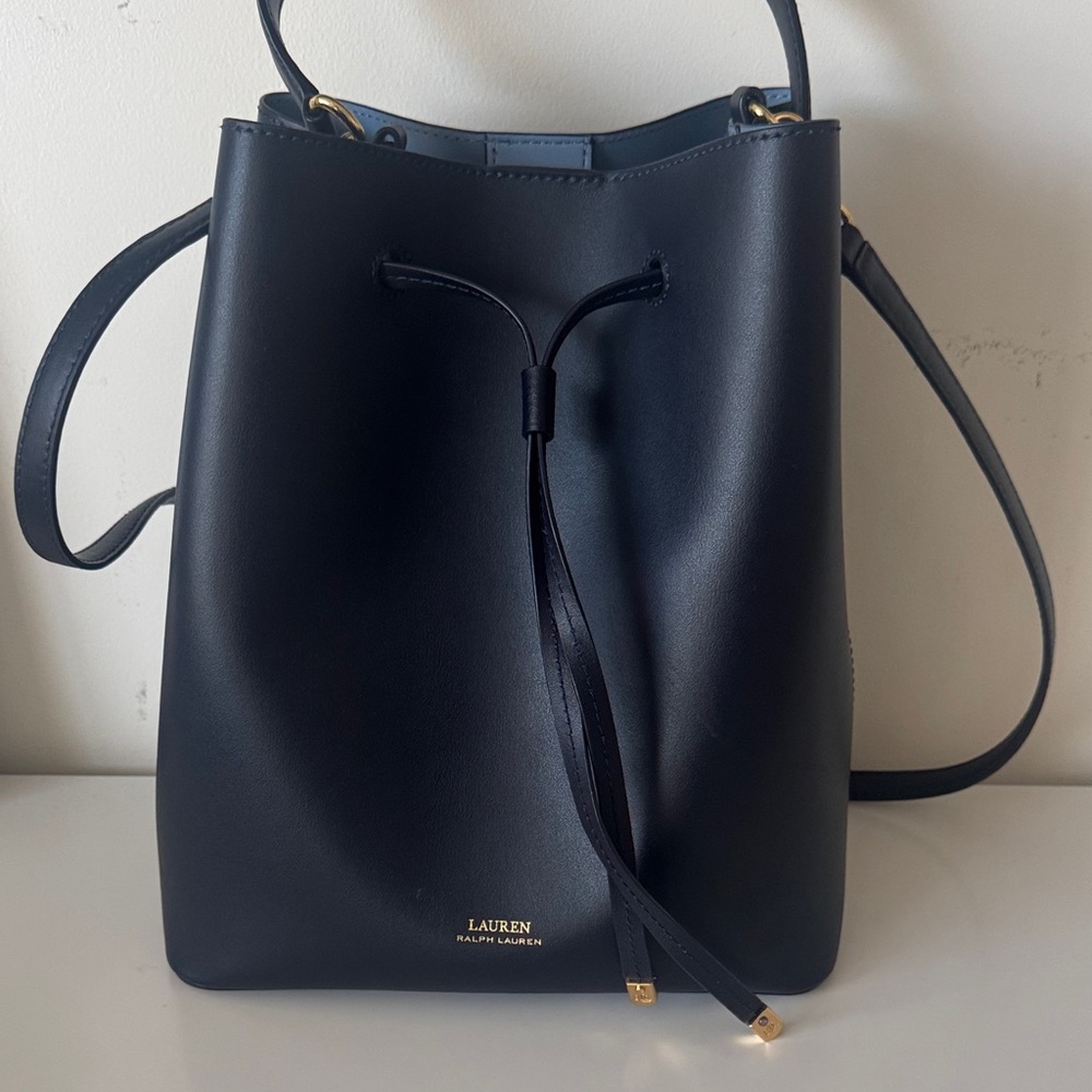 Lauren Ralph Lauren Navy Shoulder Bag